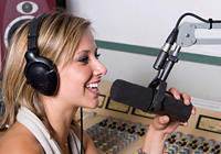 Photo: Woman Broadcaster